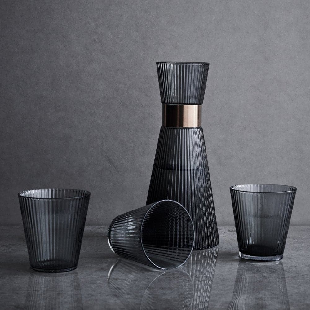 Smoked Glass Carafe